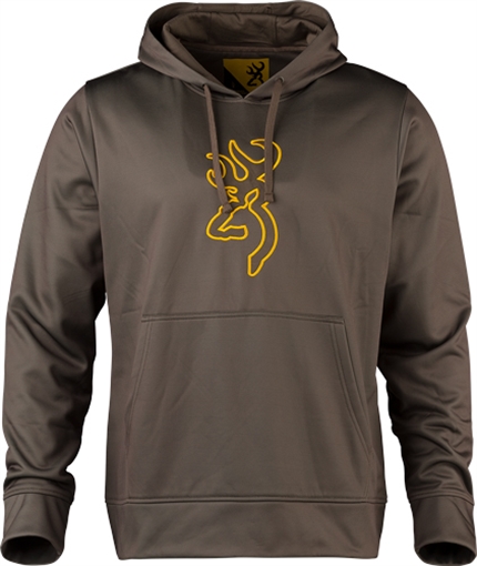 Picture of BROWNING TECH HOODIE LS MAJOR BROWN LARGE* 3011889803
