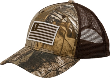 Picture of BROWNING CAP PATRIOT FLAG/BUCK MARK PATCH REALTREE XTRA ADJ 308176881
