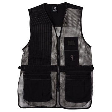 Picture of Browning Trapper Creek Mesh Shooting Vest Grey S 3050269901