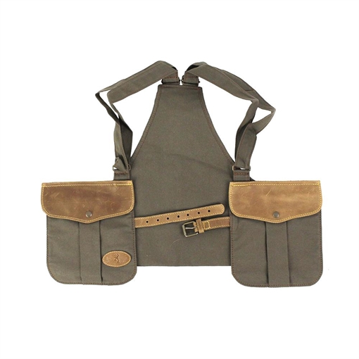 Picture of Browning Upland Canvas Hunting Vest Olive 30504484