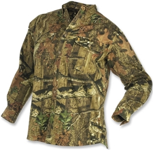 Picture of BROWNING WASATCH 9OZ CHAMOIS SHIRT MOBU 3011341402
