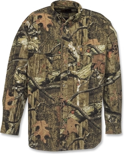 Picture of BROWNING WASATCH 9oz CHAMOIS SHIRT MOINF 3011342002