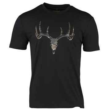 Picture of Browning Whitetail Camp Short Sleeve Shirt Black M 3014789902