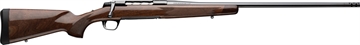 Picture of Browning X-Bolt 2, Medallion, Bolt Action Rifle, 6.5 Creedmoor, 22" Sporter Contour Barrel, 1:8 Twist, Threaded M13X.75, Muzzle Brake, Gloss Finish, Black, Grade III Gloss Finished Walnut Stock, 4 Rounds, 1 Magazine 036005282