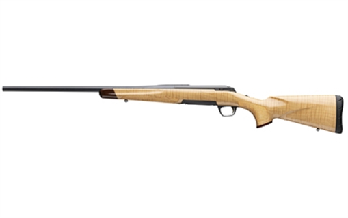 Picture of Browning X-Bolt2 Hunter Maple Deluxe, Bolt Action Rifle, 243 Winchester, 22" Sporter Contour Barrel, Blued Finish, Black, AA White Maple Stock, 4 Rounds, 1 Magazine 036044211 023614862956