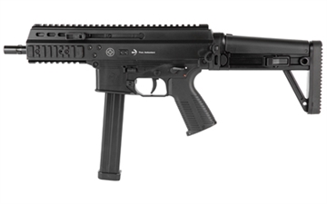 Picture of B&T USA APC45 PRO, Semi-automatic Rifle, SBR, 45ACP, 6.8" Barrel, Anodized Finish, Black, Ambidextrous, MBT Stock, 1 Magazine, 25 Rounds BT-36044-SBR-MBT