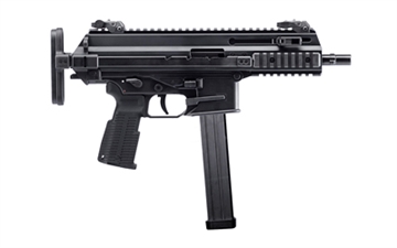 Picture of B&T USA APC45K PRO, Semi-automatic Rifle, SBR, 45 ACP, 5.5" Barrel, Anodized Finish, Black, Telescopic Stock, 25 Rounds, 1 Magazine BT-36044-K-SBR-TS