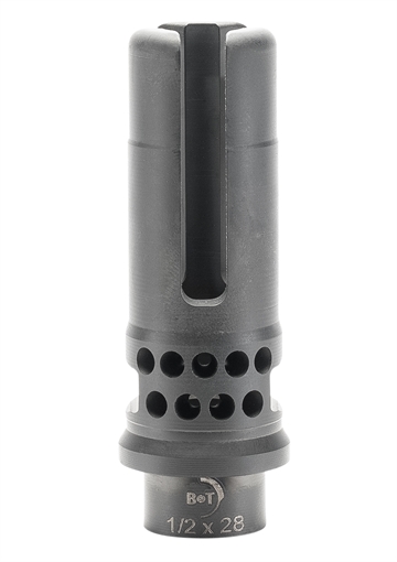 Picture of B&T USA Assault 3 Prong, Open Tine Hybrid, 556NATO, 1/2x28, DLC Coated Finish, Black BT-ASSAULT-3P
