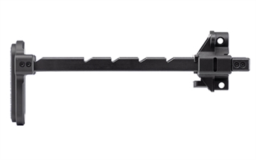 Picture of B&T USA Telescopic Stock, Fits MP5K, Aluminum and Steel Construction, Matte Finish, Black BT-200598