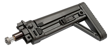 Picture of B&T Firearms MBT Folding Stock Black Polymer Fits APC 9/40/45 Includes Hydraulic Buffer 361639
