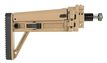 Picture of B&T Firearms MBT Folding Stock Coyote Tan Polymer 361639CT