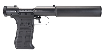 Picture of B&T Firearms Station Six 9mm Luger 9+1 3.50" Barrel/5.10" Suppressor, Black Hard Coat Anodized, Black Pre-Scored Grips 410111