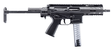 Picture of B&T Firearms SPC9 9mm Luger 30+1 4.50", Black, PDW Stock/Brace, Polymer Grip (OEM Mag) 500003PDWTB
