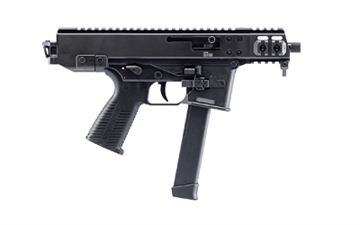 Picture of B&T Firearms GHM Compact 9mm Luger 33+1 4.30", Threaded Muzzle, Black, No Brace, Polymer Grips, Ambi Controls (Glock Mag Compatible) 450008G