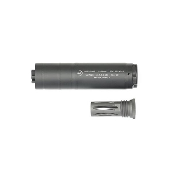 Show details for B&T MARS QD .223 Suppressor w/Flash Hider 5.56mm Black SD-123230-US Picture of B&T MARS QD .223 Suppressor w/Flash Hider 5.56mm Black SD-123230-US
