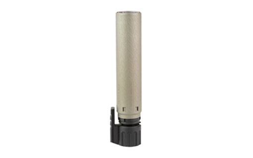 Picture of B&T USA PRINT-X TP9/MP9, Suppressor, 9MM, 3D Printed Titanium Construction, Anodized Finish, Gray, HUB Compatible SD-TP9-MP9 SD-TP9/MP9