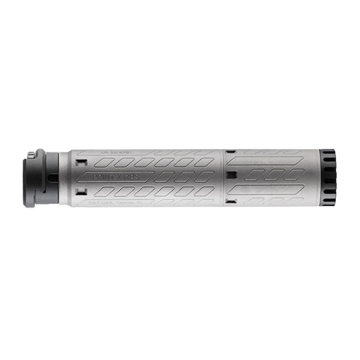 Picture of B&T Print-X SMG-M-40/10 Modular Suppressor .40/10mm Titanium Gray Super Quick Disconnect (SQD) SD-SQD-M-40/10