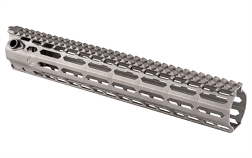 Picture of B&T USA PrintLok Ti Handguard, 13.5" Long, Gray, Includes Barrel Nut BT-PRINT-LOK-13.5
