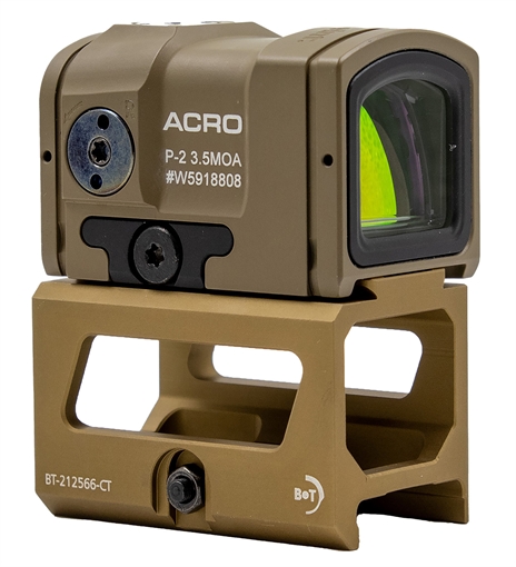 Picture of B&T Firearms Aimpoint ACRO P-2 Flat Dark Earth 1x 3.5 MOA Red Dot Reticle AP-200777-FDE-M