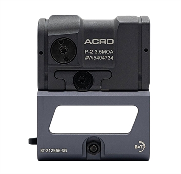 Picture of B&T Firearms Aimpoint ACRO P-2 Gray 1x 3.5 MOA Red Dot Reticle AP-200871-SG-39-QD