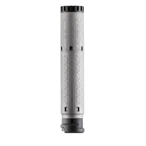 Picture of B&T SQD9 Print-X RBS Quick Attach Suppressor 9mm Luger Titanium 8.2" Length Gray Finish    SD-145144