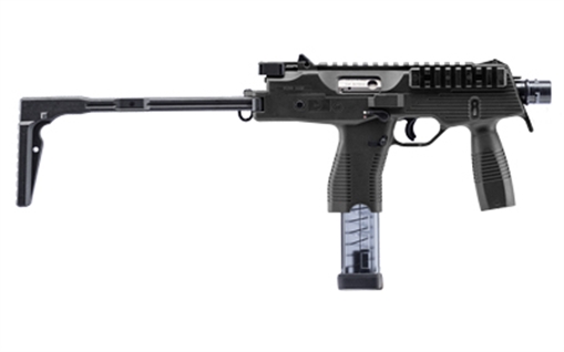 Picture of B&T USA TP9, Semi-automatic, SBR, 9MM, 5.11" Barrel, Anodized Finish, Black, 30 Rounds, 1 Magazine, Folding Stock BT-30105-N-SBR-FS