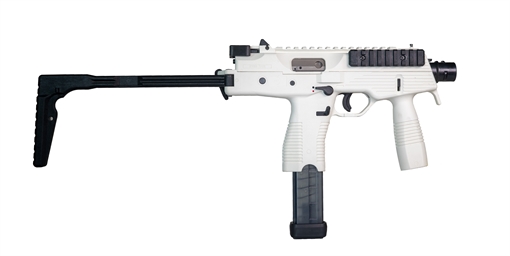 Picture of B&T TP9 9MM WHT 5.1" 30+1 SBR BT-30105-N-SBR-ST-FS