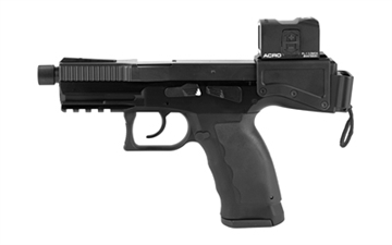 Picture of B&T USA USW-A1, Semi-automatic, 9MM, 4.3" Threaded Barrel, Black, 17 Rounds, 1 Mec-Gar Magazine Includes Aimpoint Acro BT-430003