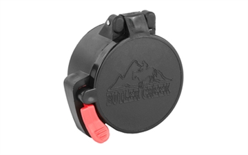 Picture of Butler Creek 20090 Flip-Open Eyepiece Scope Cover 1.47"/37.30mm Size 09 Black Polymer 20090 MO20090
