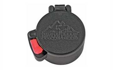 Picture of Butler Creek 20130 Flip-Open Eyepiece Scope Cover 1.57"/39.90mm Size 13 Black Polymer 20130 MO20130