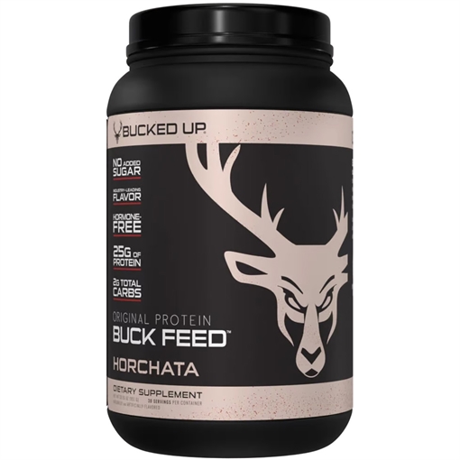 Picture of Bucked Up Bucked Up Buck Feed Protein Horchata 30 Serving Tub 1151106