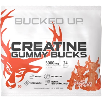 Picture of Bucked Up Bucked Up Creatine Gummies Melon Madness 24pc pack 1022353