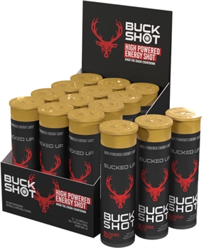 Picture of BUCKED UP 2OZ ENERGY SHOTS BLOOD RAZ 2-12 PACKS 3224901