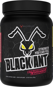 Picture of BUCKED UP BLACK ANT PREWORKOUT STRAWBERRY LEMONADE 20 SERVIN! 1022632