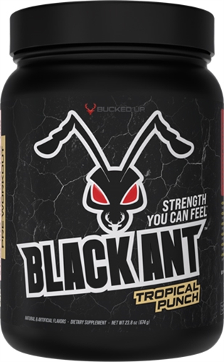 Picture of BUCKED UP BLACK ANT PREWORKOUT TROPICAL PUNCH 20 SERVINGS! 1022634