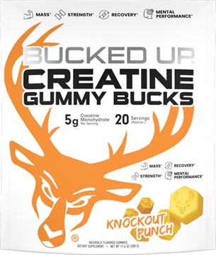 Picture of BUCKED UP CREATINE GUMMIES KNOCKOUT PUNCH 20 SERVINGS 1022593
