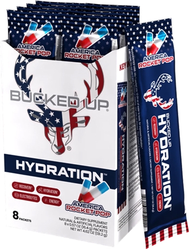 Picture of BUCKED UP UP HYDRATION 2.0 ROCKET POP 8 COUNT 1001121