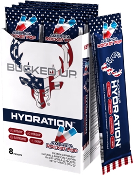 Picture of BUCKED UP UP HYDRATION 2.0 ROCKET POP 8 COUNT 1001121