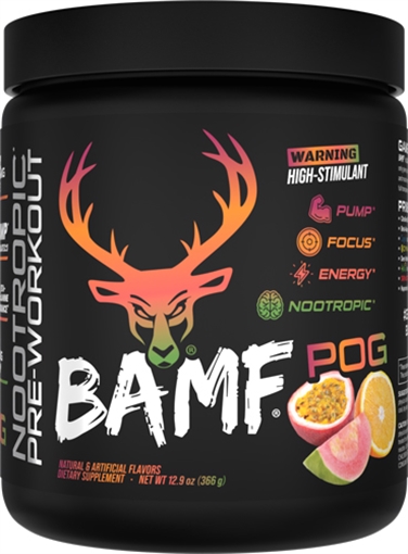 Picture of BUCKED UP PRE-WORKOUT BAMF POG 30 SERVINGS! 1012122