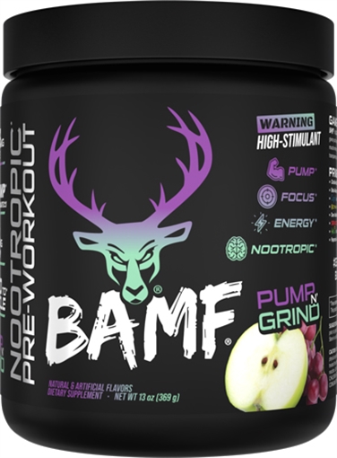 Picture of BUCKED UP PRE-WORKOUT BAMF PUMP N' GRIND 30 SERVINGS! 1012123