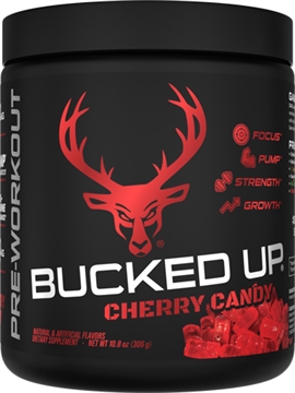 Picture of BUCKED UP PRE-WORKOUT CHERRY HARD CANDY 30 SERVINGS 1001158
