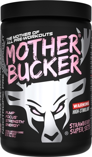 Picture of BUCKED UP PRE-WORKOUT MOTHER BUCKER STRAWBERRY SETS 20 SRV 1028138