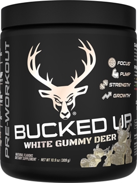 Picture of BUCKED UP PRE-WORKOUT WHITE GUMMY DEER PINEAPPLE 30SERVING 1001157