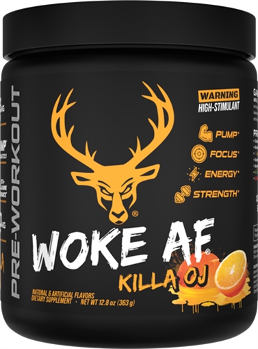 Picture of BUCKED UP PRE-WORKOUT WOKE AF KILLA OJ 30 SERVINGS! 1024106
