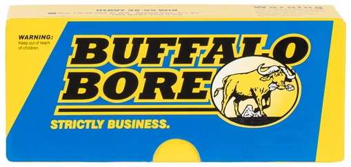 Picture of Buffalo Bore Ammunition Heavy Strictly Business 38-55Win 255gr Semi Jacketed Flat Point 20 Per Box/12 Case 11C20