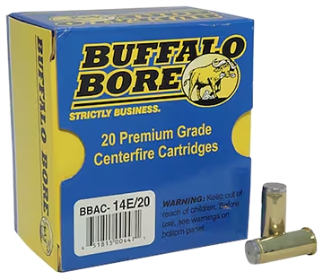 Picture of Buffalo Bore Ammunition Anti-Personnel Strictly Business 44S&W Spl 200gr Hard Cast Wadcutter 20 Per Box/12 Case 14E20