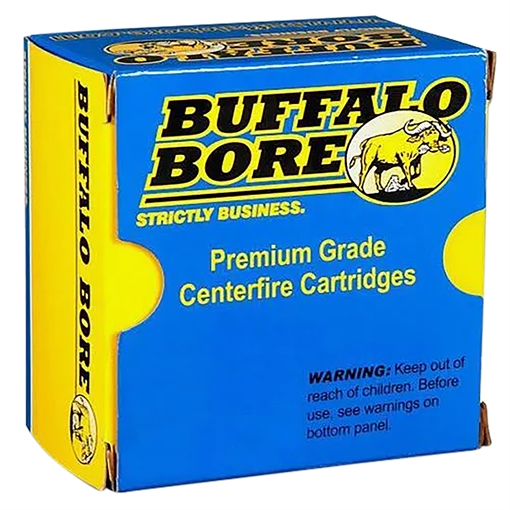Picture of Buffalo Bore Ammunition Heavy Strictly Business 10mmAuto 200gr Full Metal Jacket Flat Nose 20 Per Box/12 Case 21A20