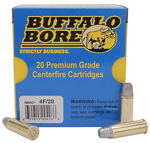 Picture of Buffalo Bore Ammunition Deer Grenade Strictly Business 44Rem Mag +P 240gr Gas Checked Hollow Point 20 Per Box/12 Case 4F20