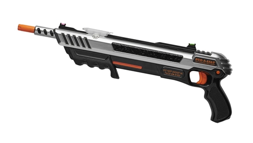 Picture of BUG-A-SALT ADVANCED COMBAT FIBER OPTIC 3.0 Pump Salt Shotgun - Silver | Green & Red fiber optic sights BS63-FOS