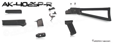 Picture of Bulgarian AK-BFS Side Folding Stock Assembly AK-402SP-R